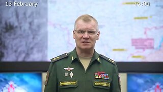 Russian Defence Ministry report on the progress of the special military operation 2023 02 13