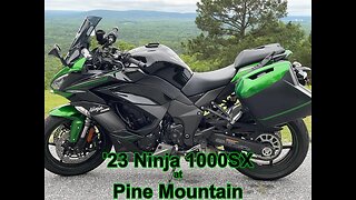 '23 Ninja 1000SX on Pine Mountain