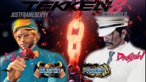 Tekken 8 Ranked - Road to Tekken King - JustFrameBlippi (Bushin) vs Scrambold (Dragunov - Raijin)