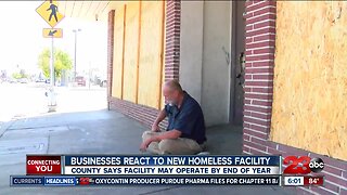 Bakersfield businesses react to new homeless facility