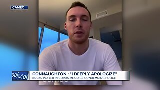 Milwaukee Bucks player Pat Connaughton apologizes after controversial video surfaces about police