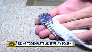 How to use toothpaste to polish your jewelry