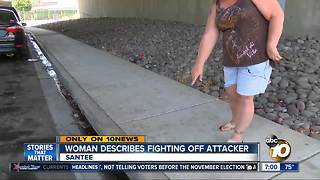 Woman Describes Fighting Off Attacker