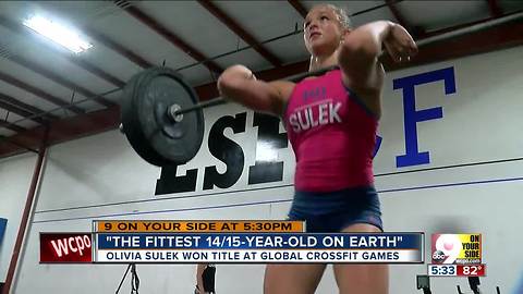 Mason's Olivia Sulek, 14-year-old CrossFit champion, is probably fitter than you