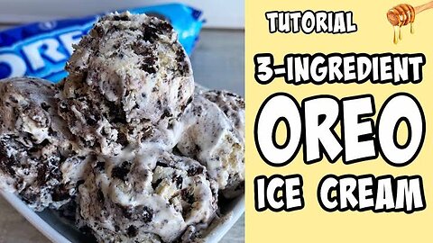 Oreo Icecream 1 minute Recipe
