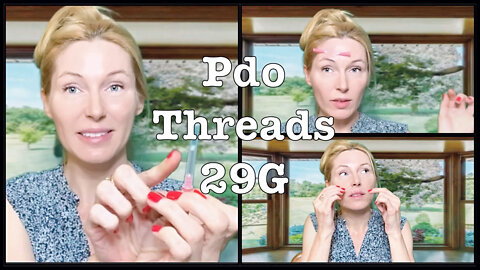 PDO THREADS 29G #LIPS #collagen