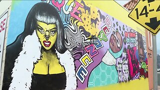 Tampa muralist creates art for Beyonce ahead of her performance