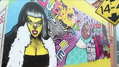 Tampa muralist creates art for Beyonce ahead of her performance