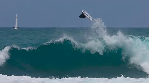 FULL DAY OF TESTING THE BACK AND SURFBOARDS AT LARGE HALEIWA! 5 MILES OF PADDLING ONE SESSION!