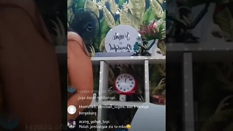 SARAH ARDHELIA live IG terbaru !