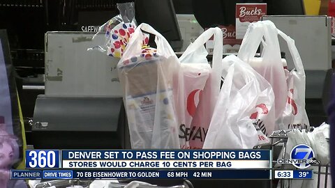 Denver City Council to vote for second time on plan to charge fee for paper or plastic shopping bags