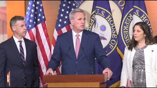 LIVE: House GOP Leaders Discussing Upcoming January 6 Committee Hearing...