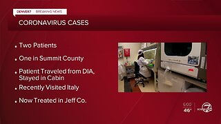 Colorado reports first two cases of coronavirus in the state