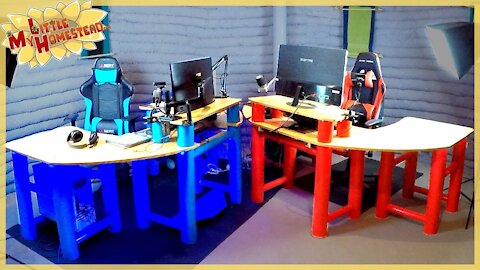 Gaming Desks Complete! Kitchen Sink Cabinet, & Outbuilding Start! | Weekly Peek Ep177