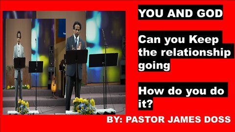 YOU AND GOD Can you Keep the relationship going? How do you do it?