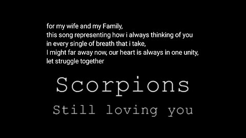 Still loving you - Scorpions