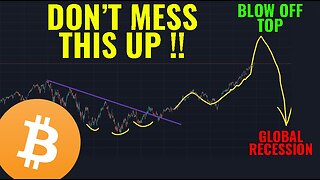 Blow Off Top & Global Recession - In Just 4 Months