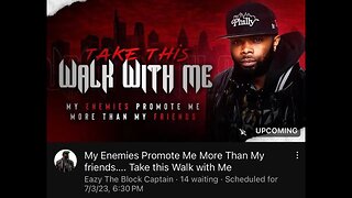 @EazyBlockcapt IS BACK "TAKE THIS WALK WITH ME" + KSHINE SPEAKS URL 👀 #eazytheblockcaptain #vadafly