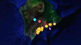 Hawaii. Earthquakes On Hilina Slump . 10/18/2022