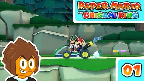 Hunter Plays Paper Mario: The Origami King - Part 1