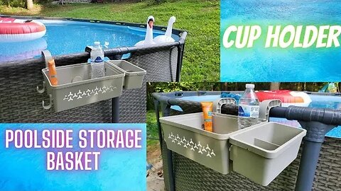 2 Sets Poolside Storage Basket