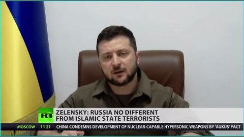 Zelensky Compares Russia to ISIS as Ukraine Remains a Safe Haven for ISIS Jihadists