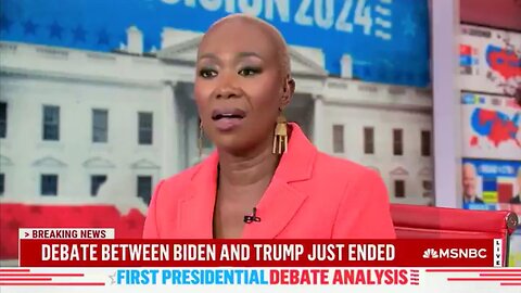 'Somewhere Approaching Panic': Even MSNBC's Joy Reid Knows It Might Be OVER For Biden