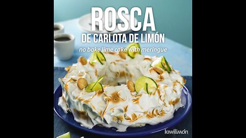 Rosca de Carlota with Lemon Meringue