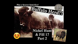 Whole Herd of Buffalo? - Nickel Hunt & Fill 17 - Part 2