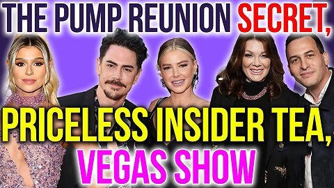The Vanderpump Reunion Secret! Priceless Insider Tea...Vegas Show! #vanderpumprules #bravotv
