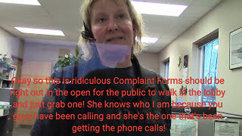 Trying to file a complaint fail! On State Trooper PETE STEEN! Part 1
