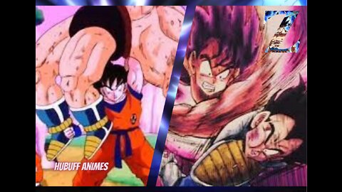 Goku vs Vegeta's First Fight (Subtitled)