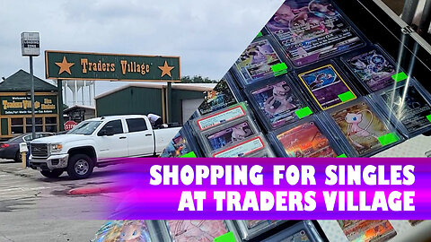 Texas Flee Market Traders Village Buyer POV Hunt for Pokemon Singles