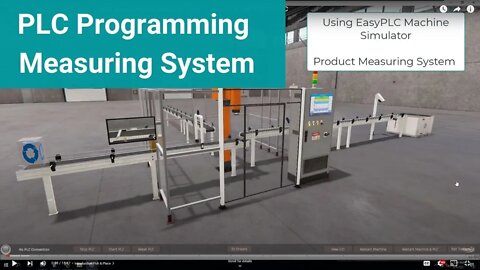 EasyPLC Machine Simulator Analog Measurement Machine Using Studio 5000 with RSlinx OPC