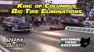 No Prep Drag Racing Big Tire Eliminations King of Columbus National Trail Raceway