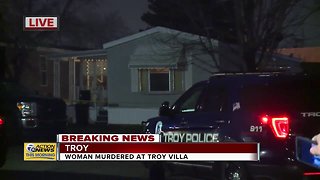 Woman found murdered inside mobile home in Troy on Wednesday night