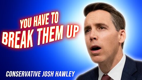 Conservative Fascist Josh Hawley Wants MLB Break Up