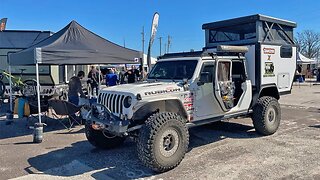 FIRST DRIVE in my New Truck Camper to MOORE Overland Expo