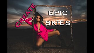 How to Create EPIC Skies in Your Photography Images Using Artificial Light- REAL "Fake "Skies