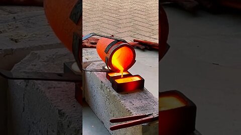 Did I Miss It?! 😵‍💫 #copper #belgium #melting #metalcasting
