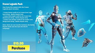 The NEW FROZEN LEGENDS Pack in Fortnite...