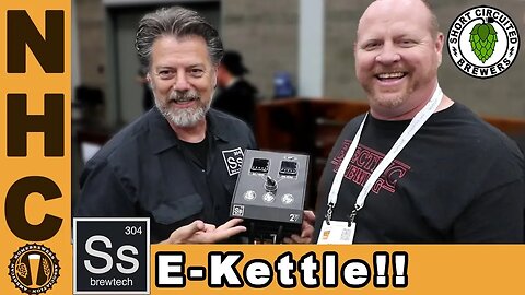 SS Brewtech upcoming E-Kettle controllers for electric brewing systems #homebrewcon #scbatnhc