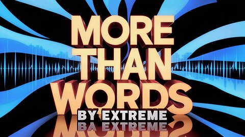 More Than Words by Extreme (AI Cover)