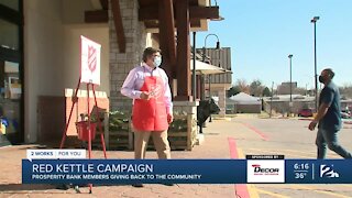 Red Kettle Campaign: Prosperity Bank members giving back to the community