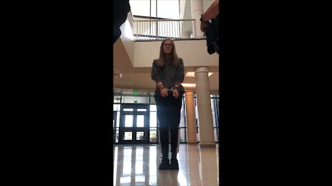16-Year-Old Girl Arrested at Laramie High After Being Suspended For Not Wearing Mask - Part 1
