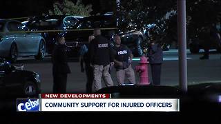 Community support for injured officers