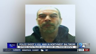 No officers injured, suspect dead in officer involved shooting in Northwest Baltimore