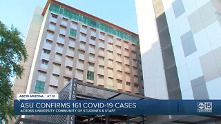 ASU confirms 161 COVID-19 cases
