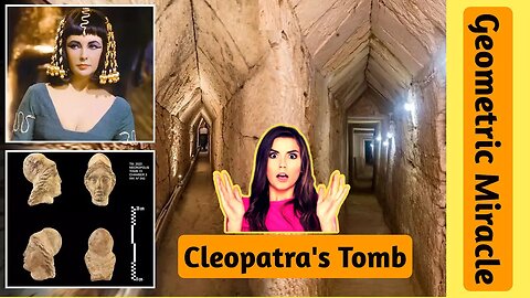 Archaeologists Hunting For Cleopatra's Tomb Uncover a "Geometric Miracle" Tunnel