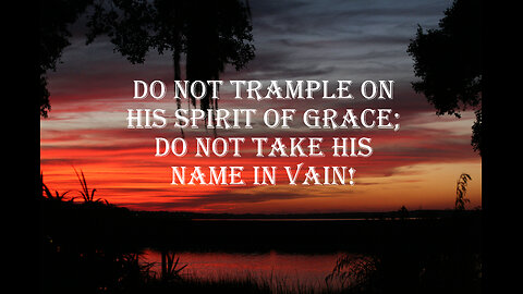 Glorify His Holy Name